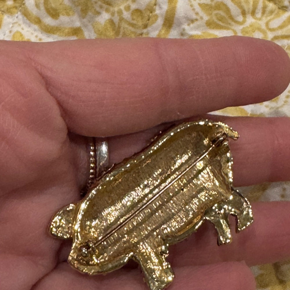 Vintage Pink pig rhinestone brooch bling pin unique farm gift
Vegan animal - Picture 3 of 7
